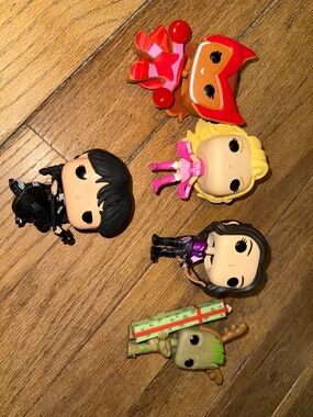 Funko Vinyl Kids Toys - Assorted Red, Pink, Black, Purple, Green Figures